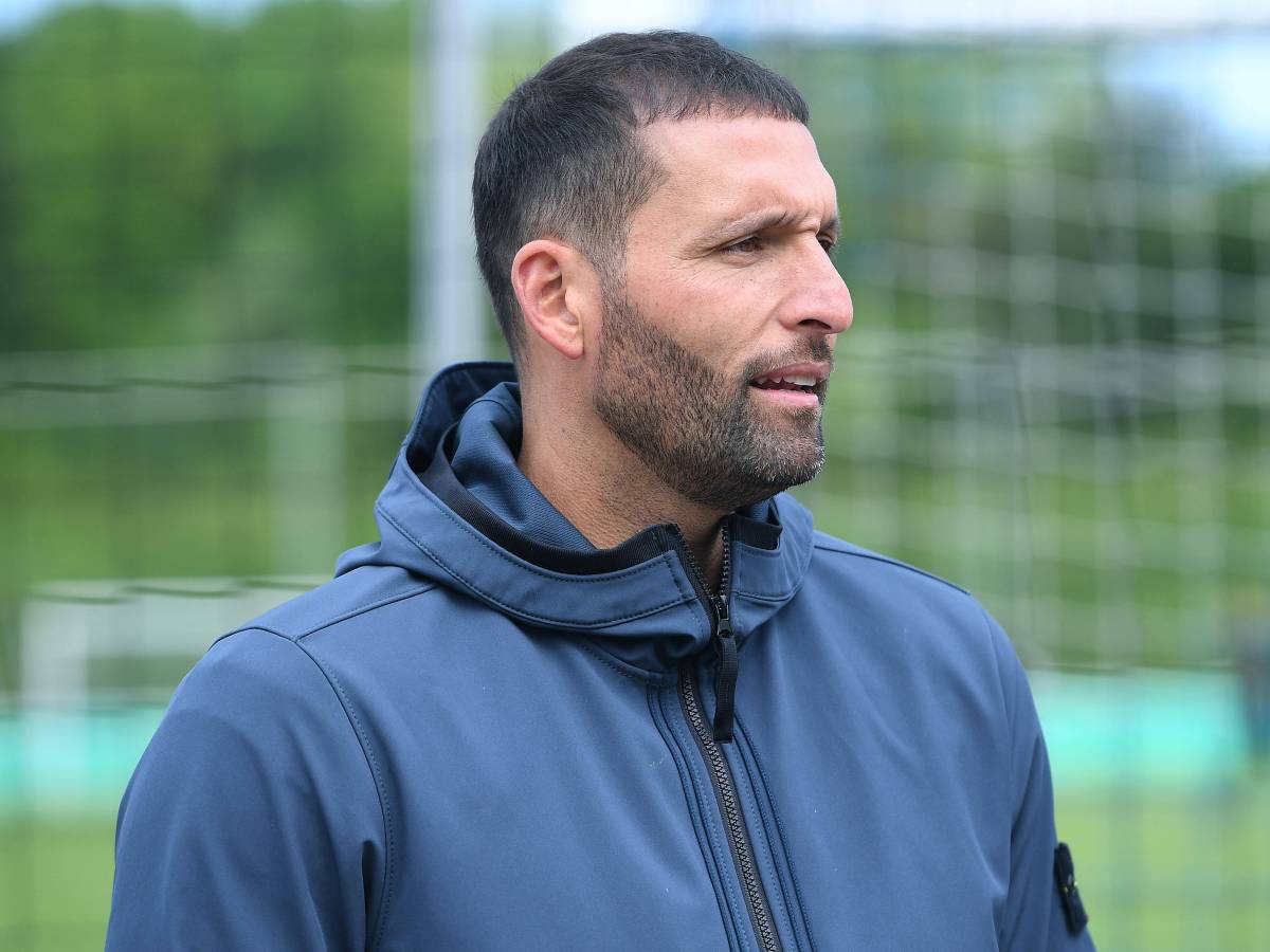 Kevin Kuranyi auf dem Schalker Trainingszentrum.