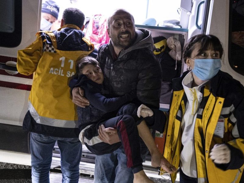 Erdbebenopfer in der Türkei
