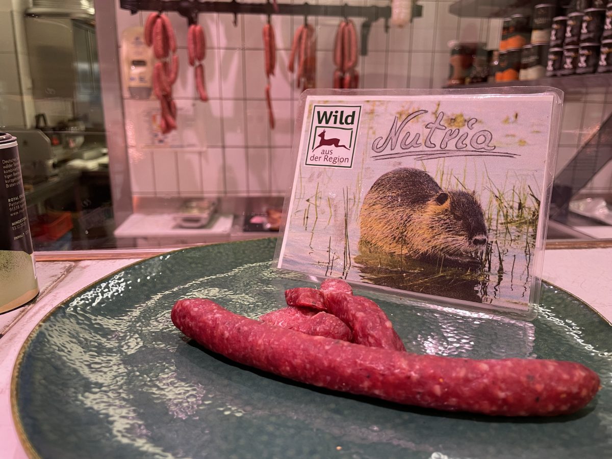 Essen Nutria-Salami