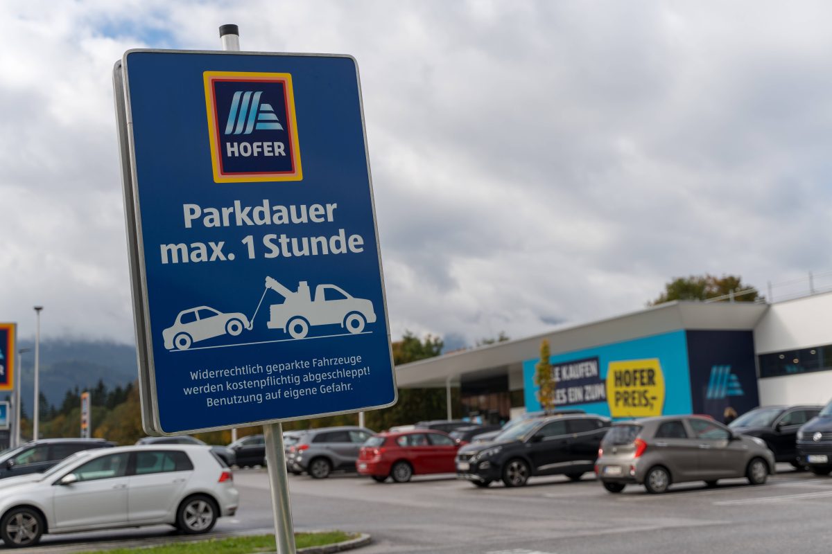 Aldi Parkplatz