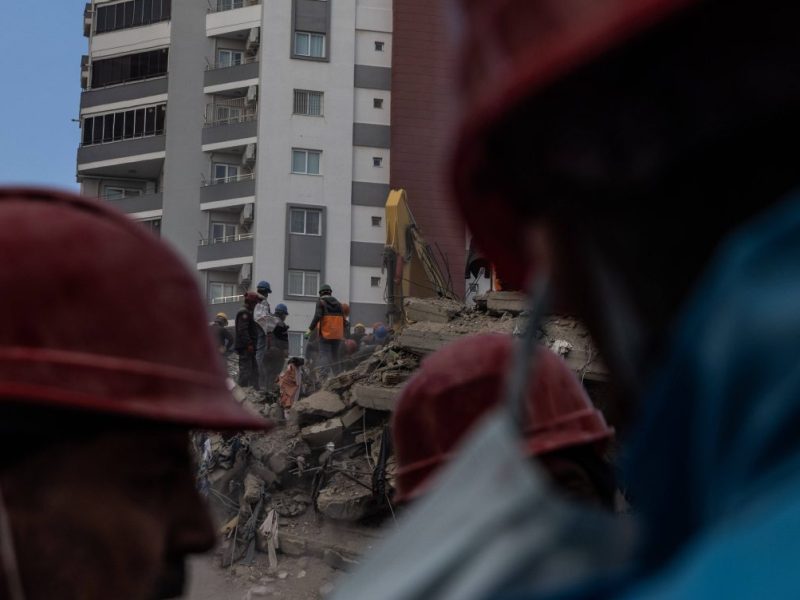 Erdbeben in der Türkei Helfer