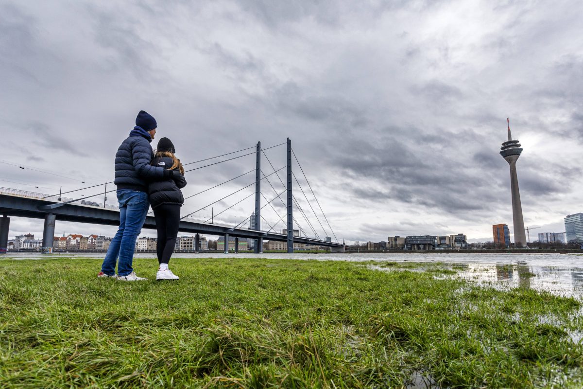 Wetter in NRW in DÃ¼sseldorf am Rhein