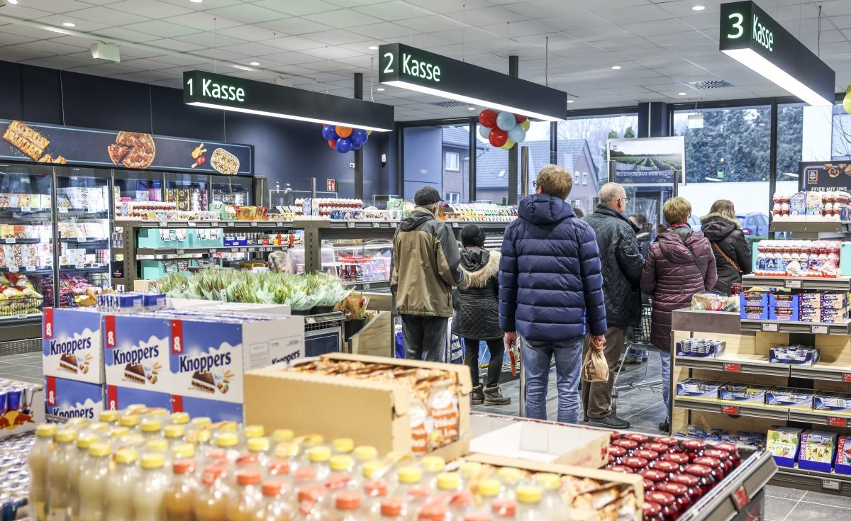 Aldi Markt Kasse Produkte