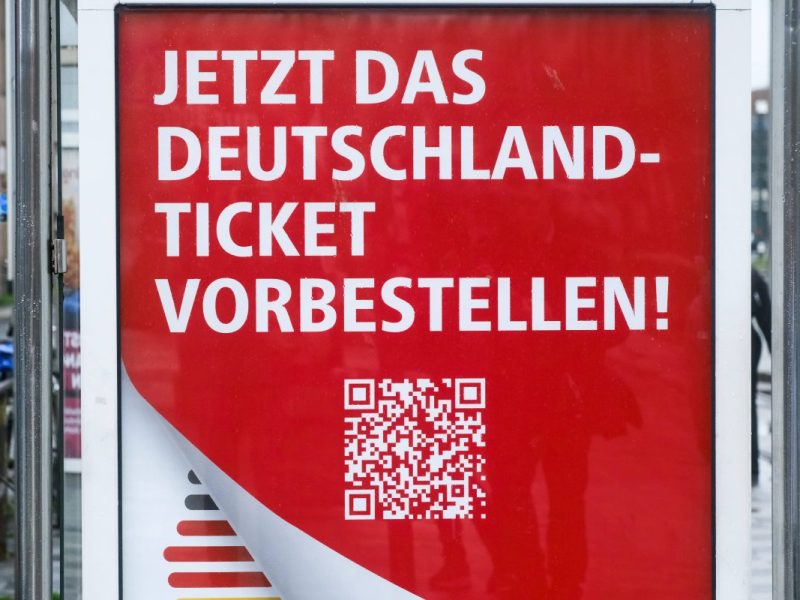 Deutschlandticket Werbung