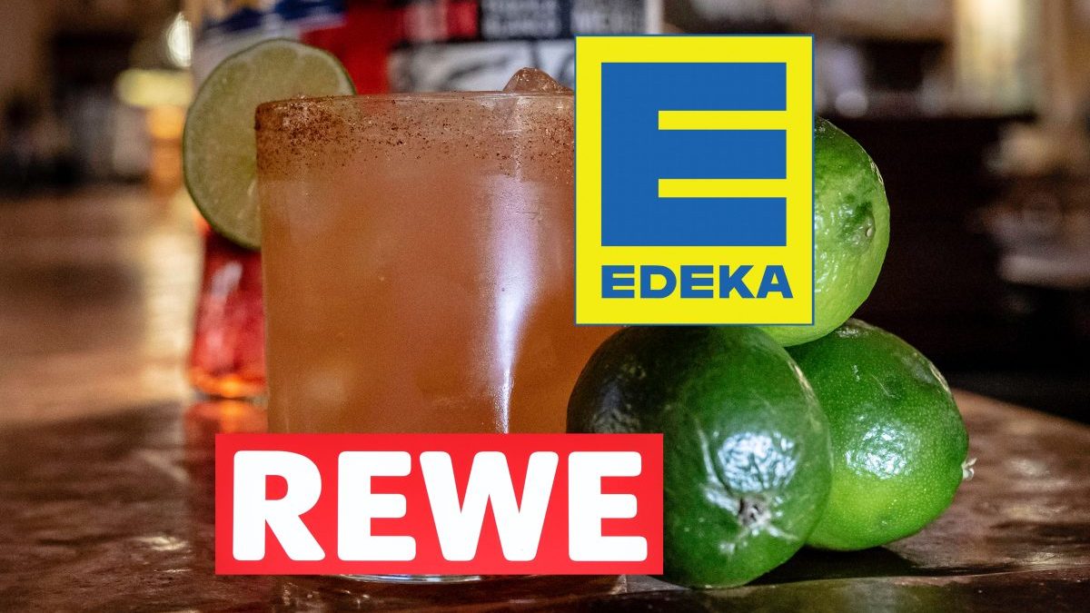Rewe, Edeka und Co. Tequila Cocktail und Limetten
