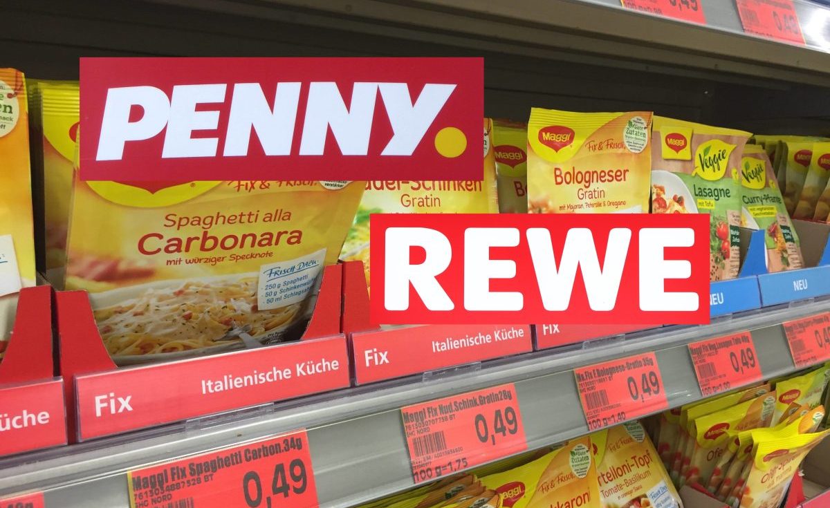 Rewe, Penny und Co. Angebote Regal