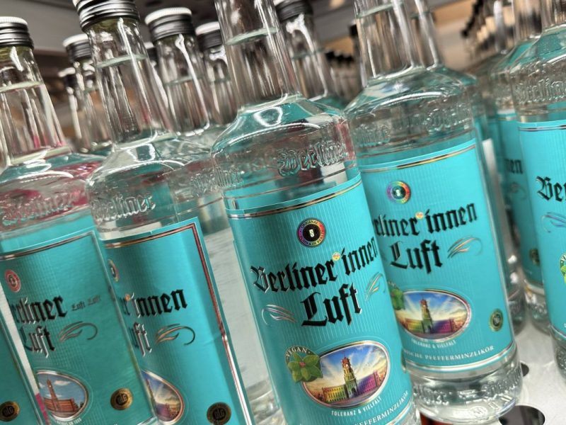 Ein Unternehmen, das vor allem für den Schnaps 