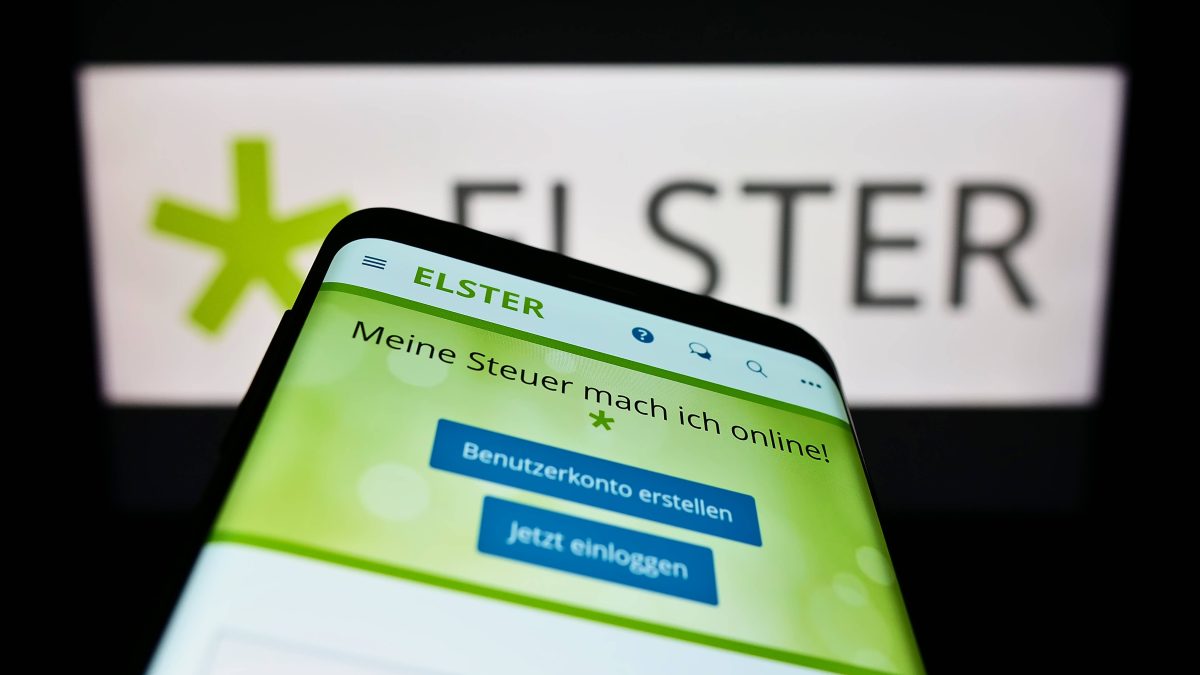 SteuererklÃ¤rung mit dem Tool Elster.