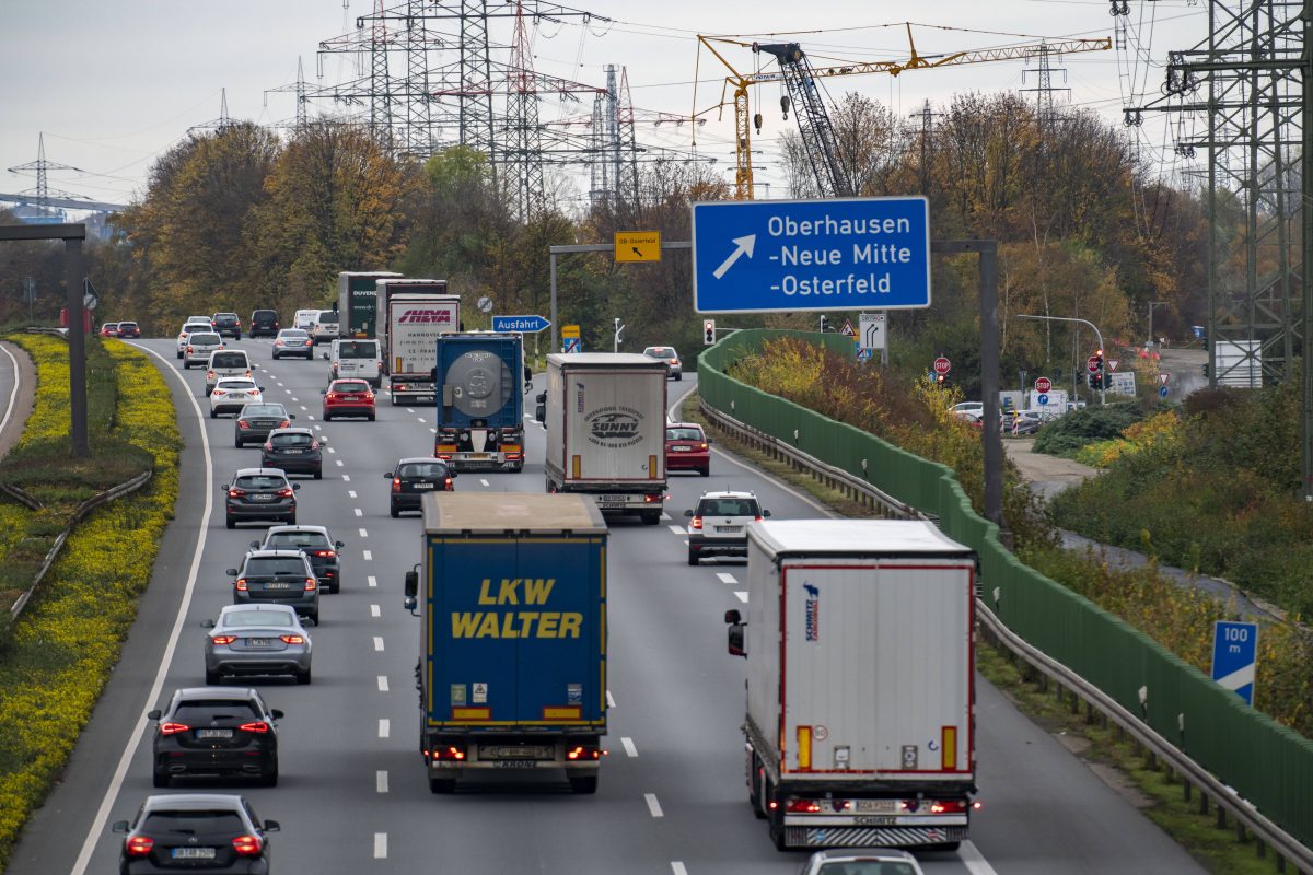 A42 in Oberhausen