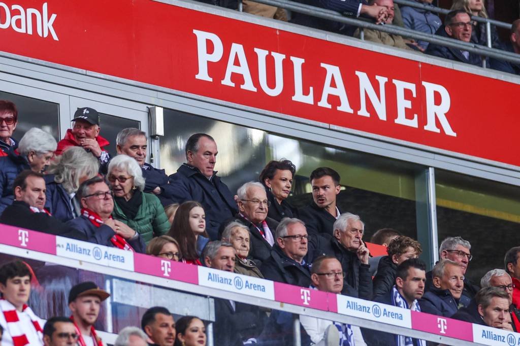 Clemens Tönnies zu Gast in der Allianz Arena.