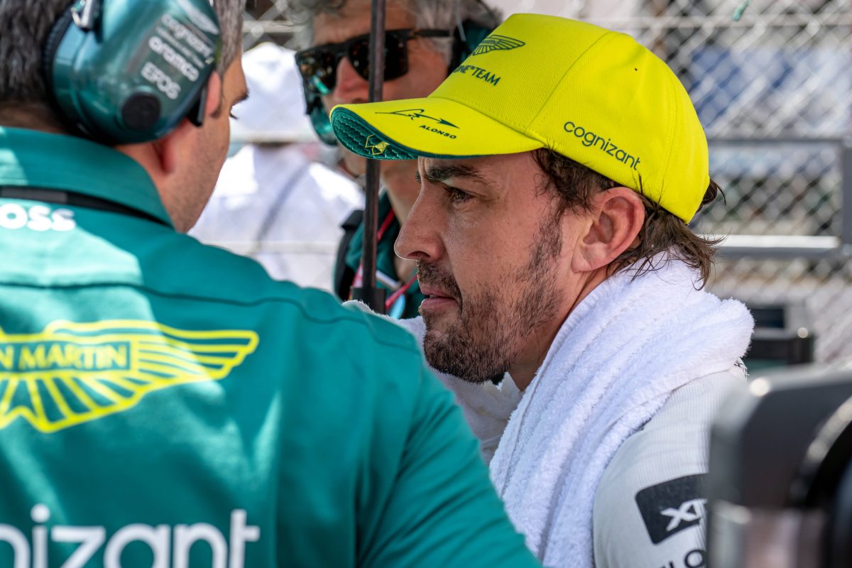 Fernando Alonso beim Formel 1-Rennen in Monaco.