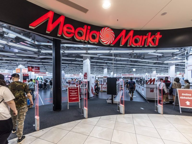 Media Markt-Filiale von außen