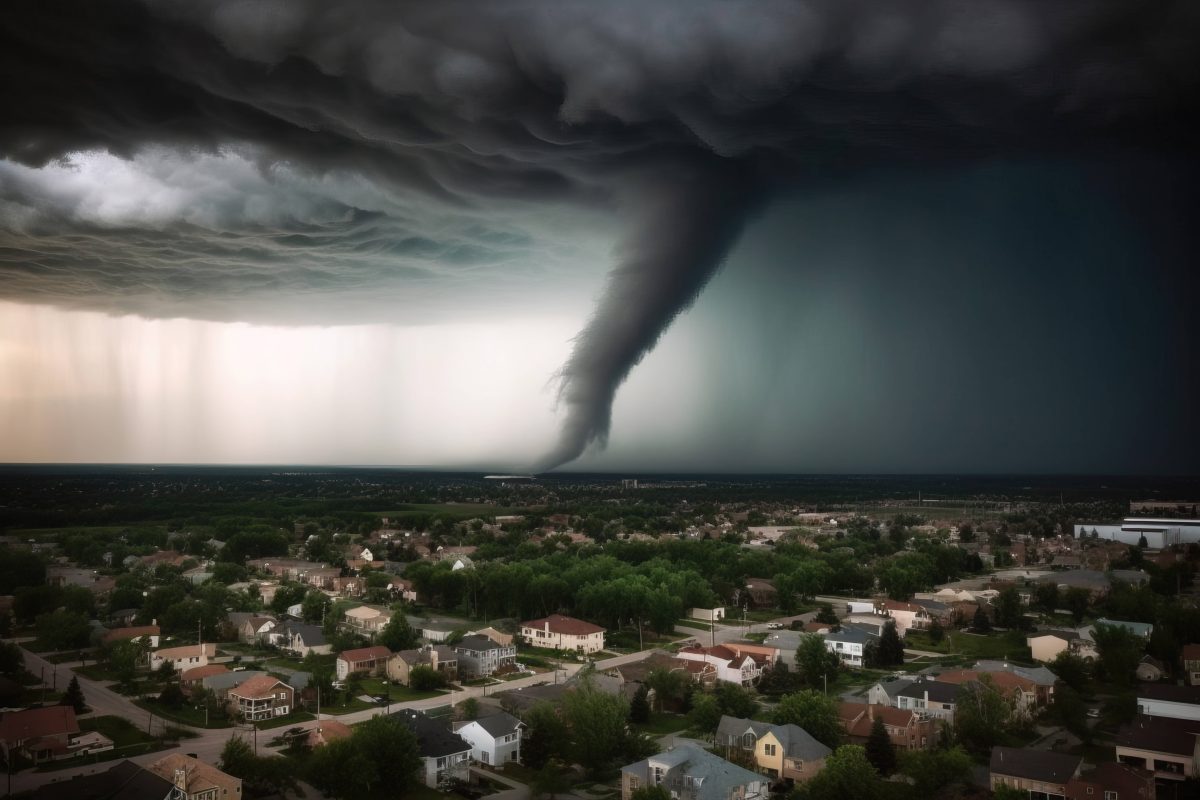 Wetter in NRW: Extreme Unwetter und sogar Tornados könnten auf NRW zukommen.