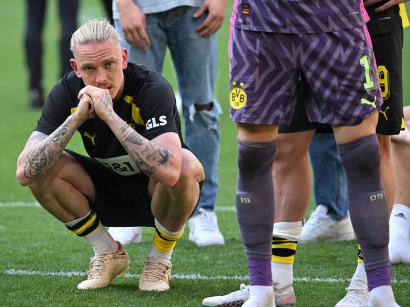 Marius Wolf trauerte bei Borussia Dortmund lange.