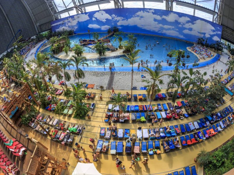 Urlaub Berlin Tropical Islands, Temperaturen