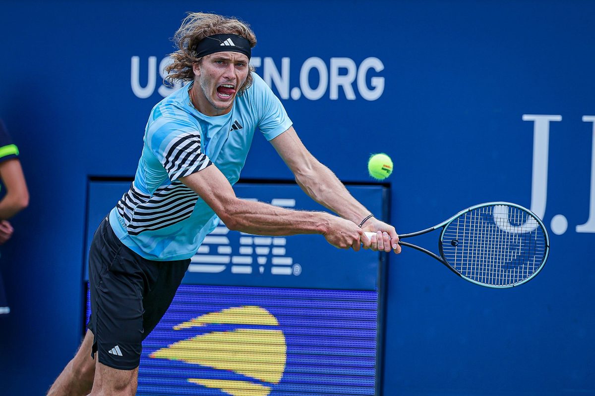 Alexander Zverev bei den US Open.