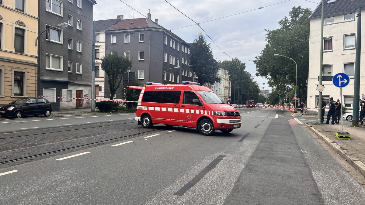 In Essen kam es zu einem Polizeieinsatz.