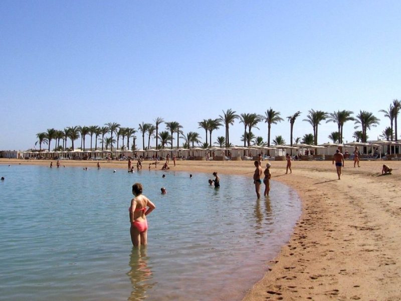 Strand von Hughada in Ägypten