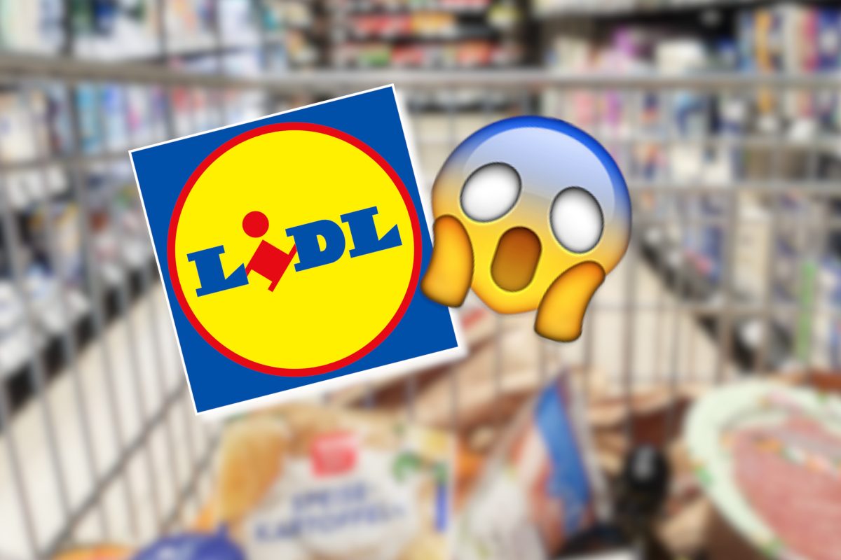 Beim Kauf eines Kinderprodukts stutzen viel Lidl-Kunden in Großbritannien.