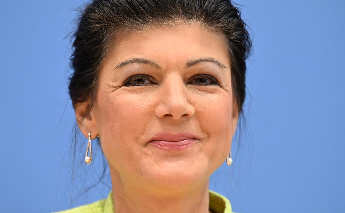 Sahra Wagenknecht räumt schon ab.