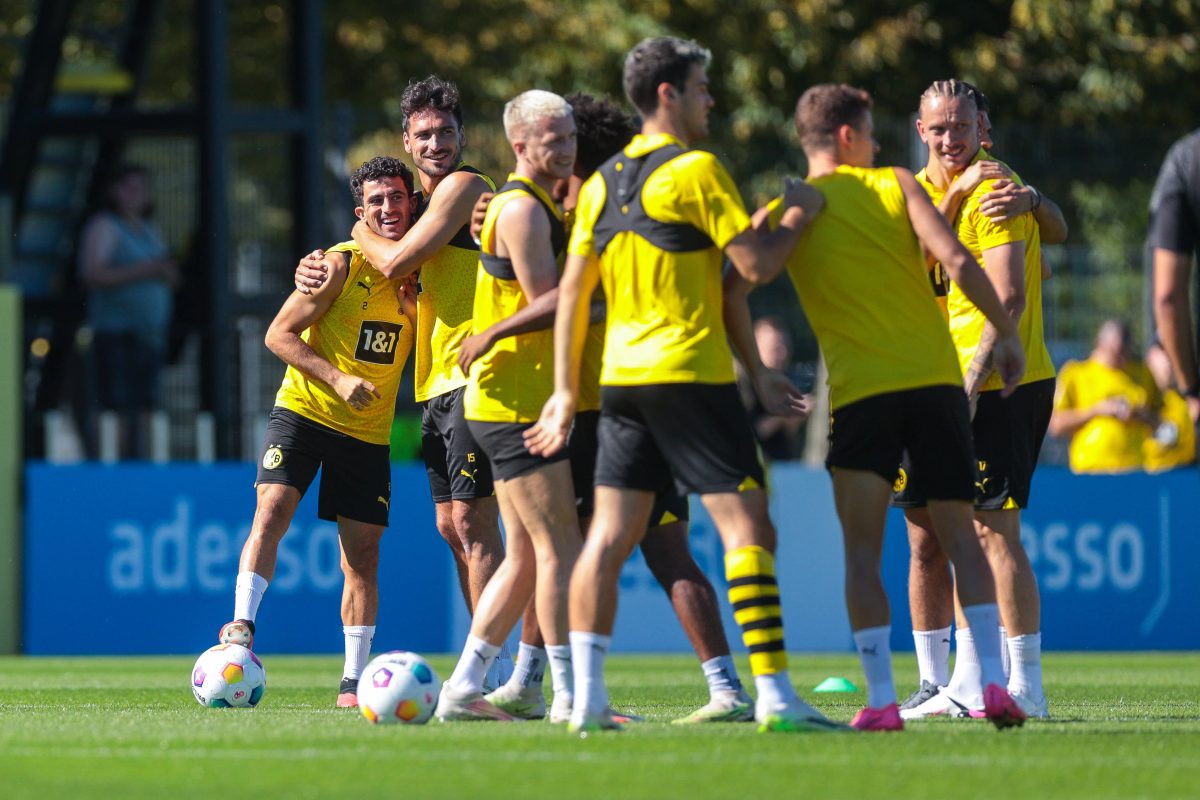 Borussia Dortmund bangt mit einem Spieler.