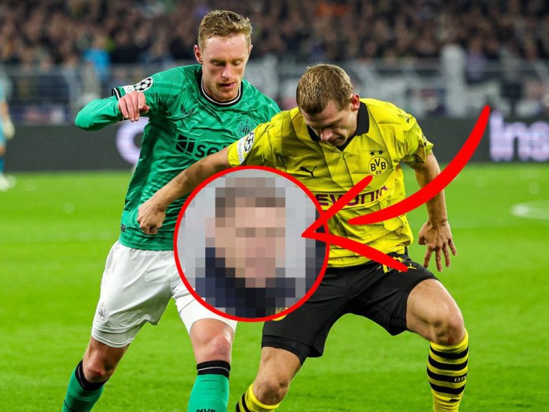 Hoher Besuch bei Borussia Dortmund.