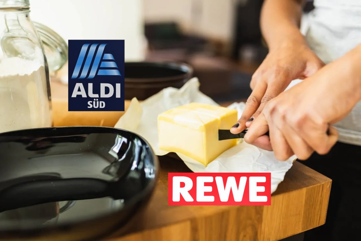Butter, Aldi, Rewe Logo