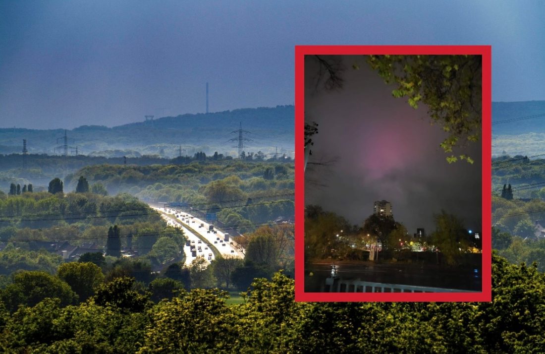 Gelsenkirchen: seltenes Himmel-PhÃ¤nomen gesichtet.