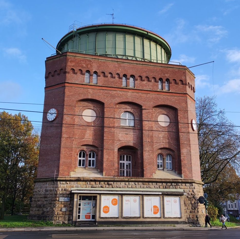 Wasserturm, Tafel Essen