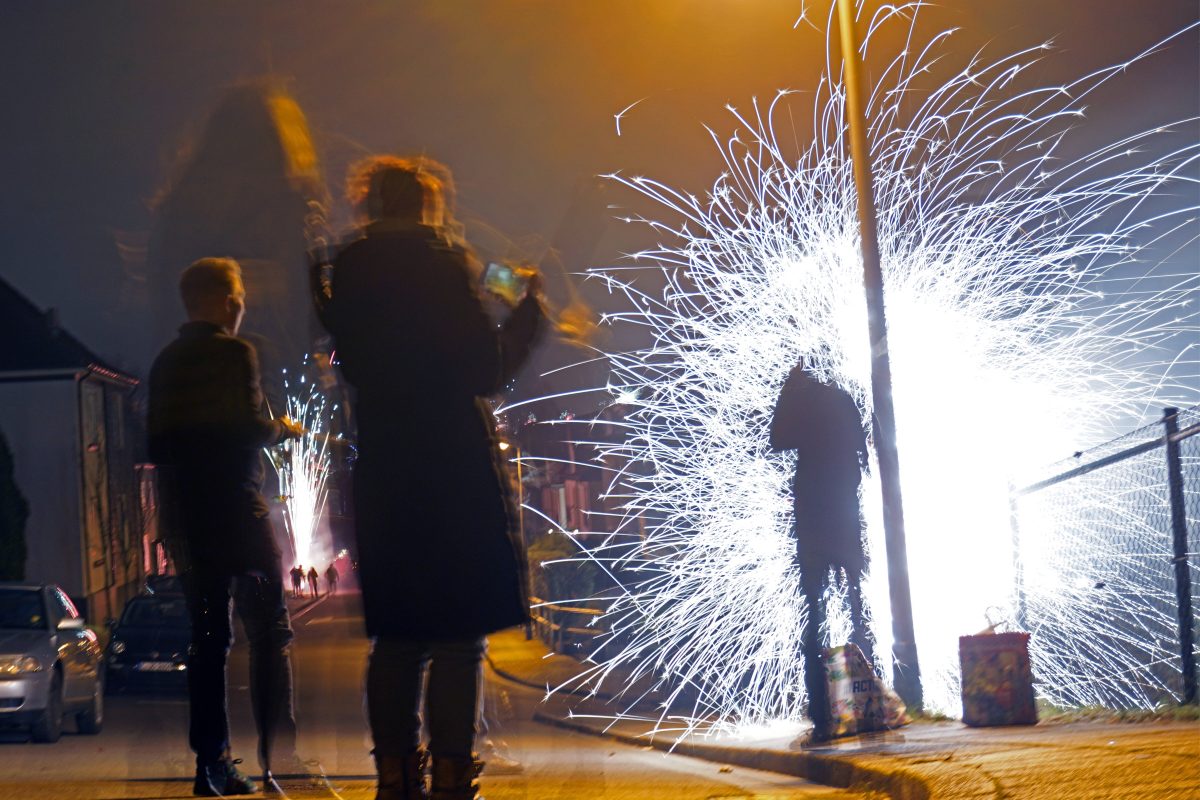 Die Stadt stellt zu Silvester in Essen Bestimmungen und Hinweise auf.