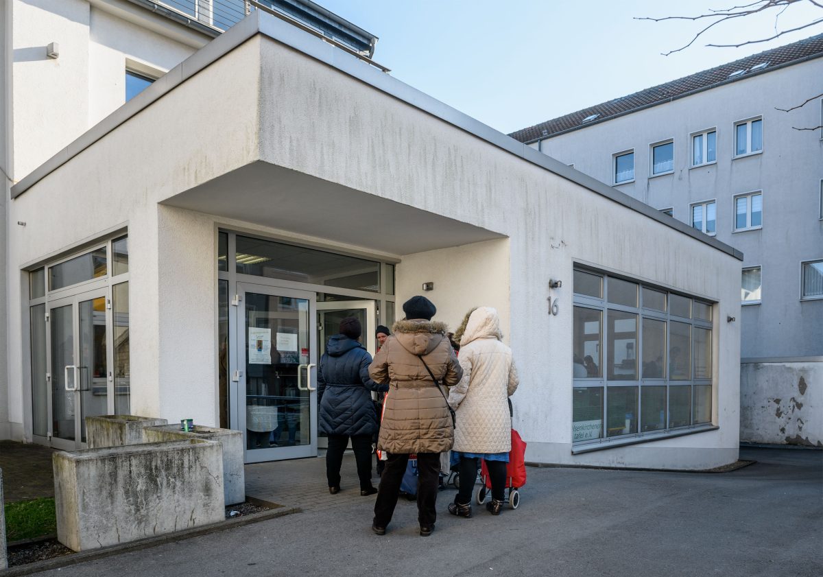 Essenausgabe Tafel Gelsenkirchen schließt für eine Woche zu Weihnachten