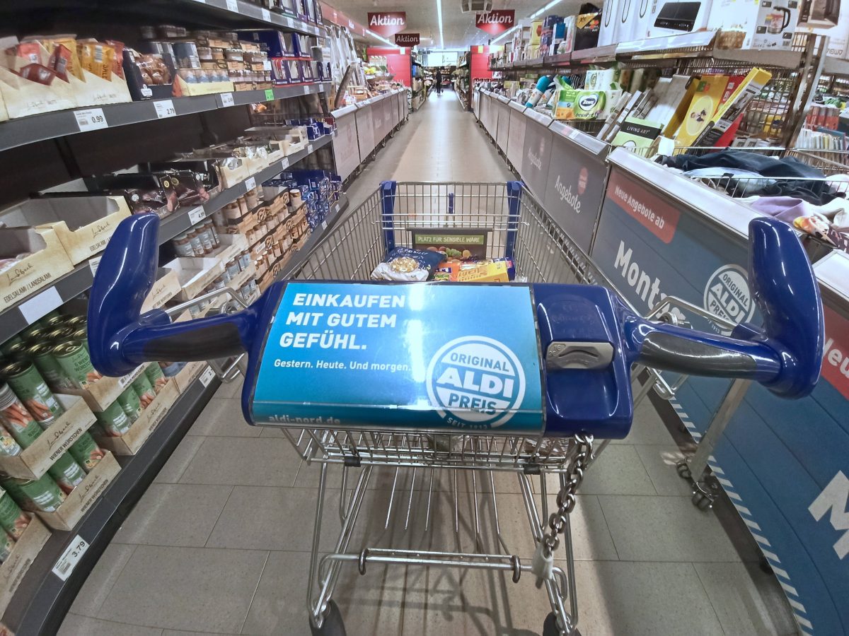 Aldi Einkaufswagen