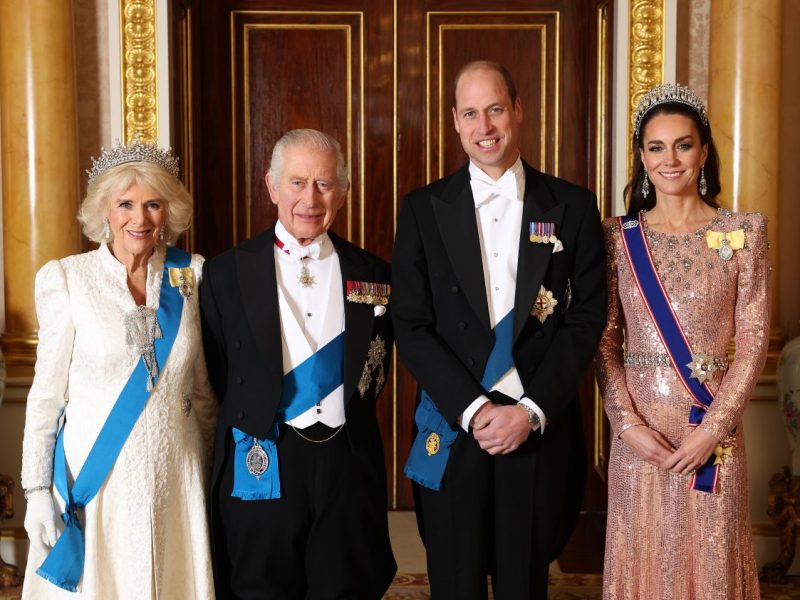 Herzogin Kate Prinz William Queen Camilla König Charles III. Royal Family