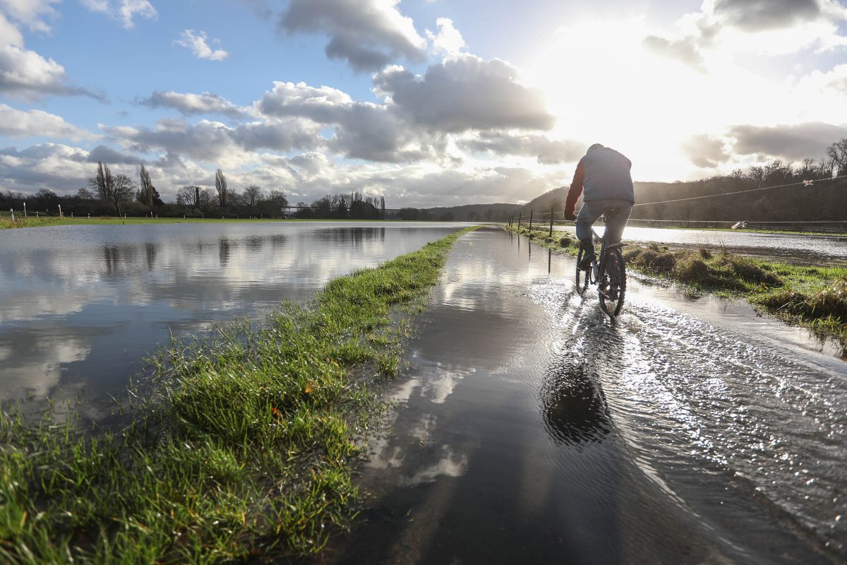 Das Wetter in NRW sorgte zuletzt für Überschwemmungen.