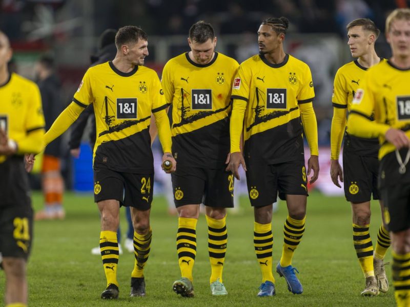 Bei Borussia Dortmund soll ein Spieler eigentlich gehen.