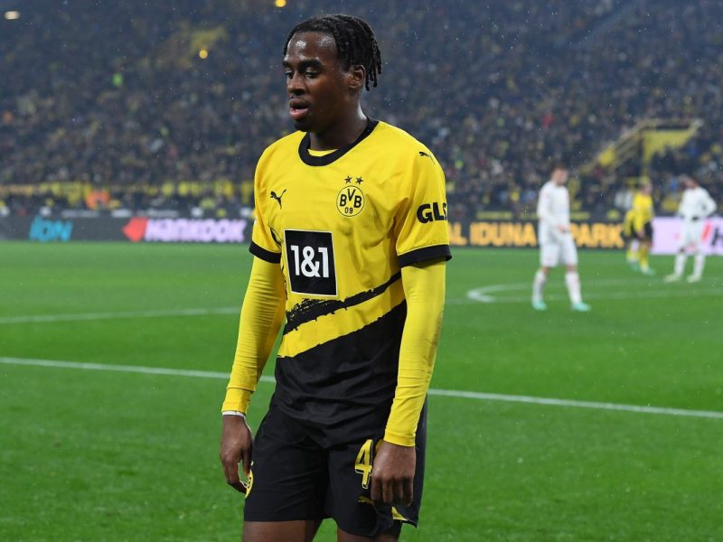 Jamie Bynoe-Gittens ist bei Borussia Dortmund ein Hoffnungsträger.