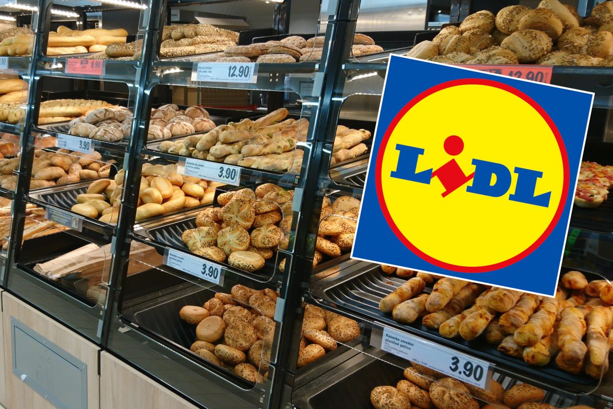 Da staunten zwei Amerikaner beim Lidl-Besuch nicht schlecht.