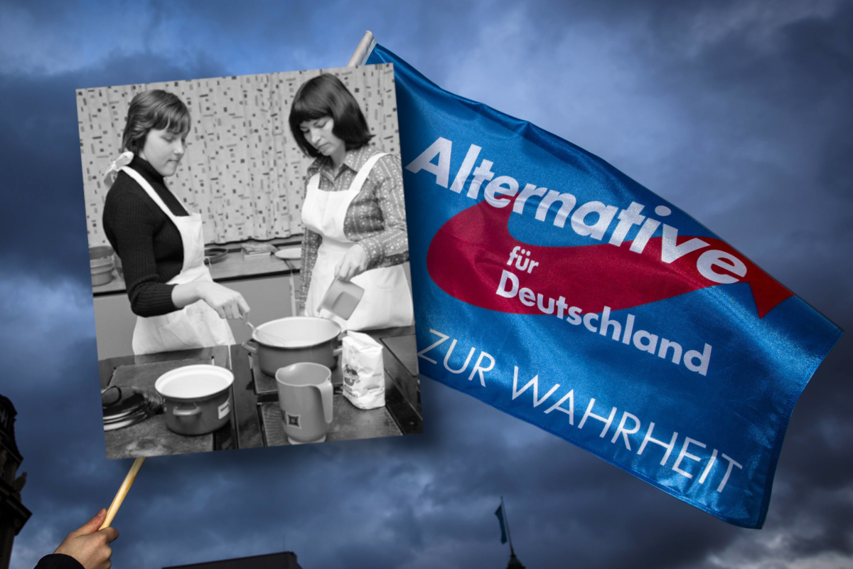 AfD: Frauen in Sorge vor der Partei.