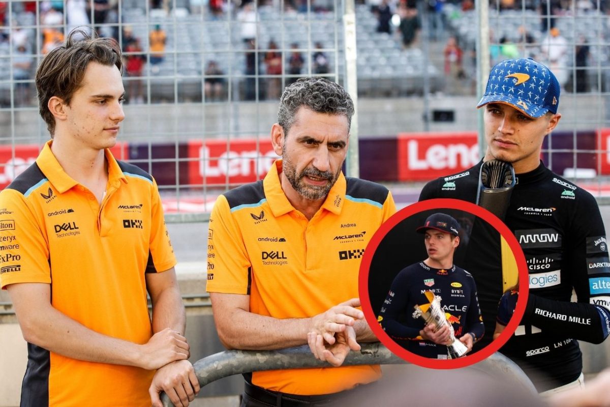 Formel 1 Verstappen McLaren