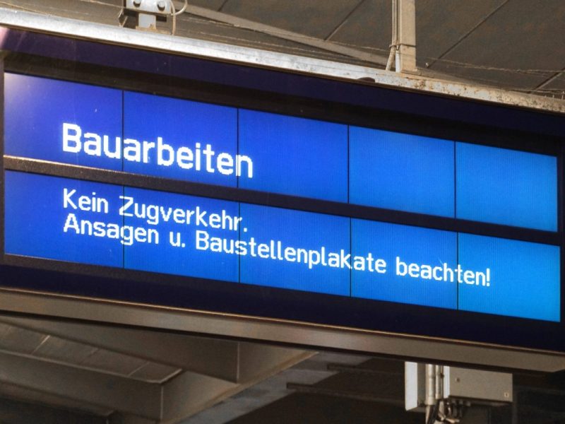 Deutsche Bahn sperrt wichtige Bahnstrecke rund um Essen.