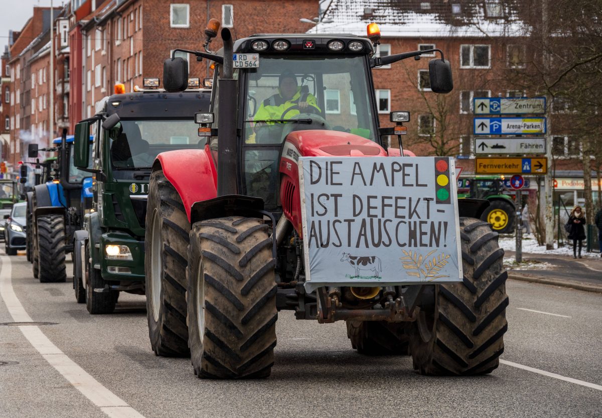 Bauern-Wut auf die Ampel