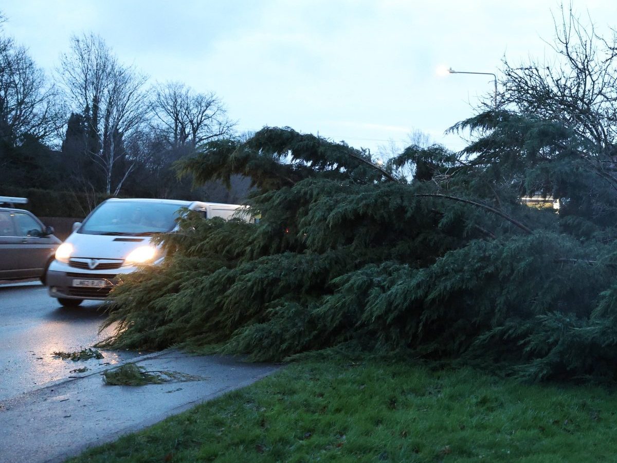 Verkehr Sturm Auto