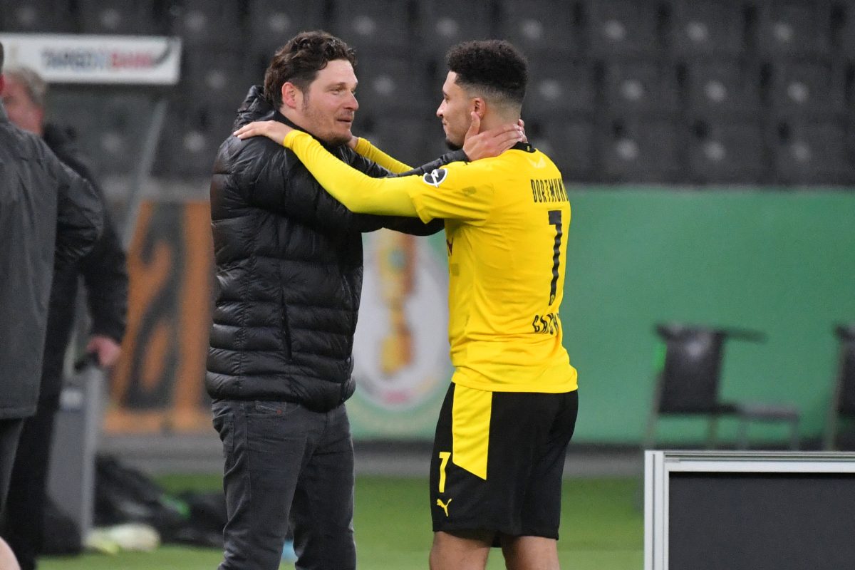 Borussia Dortmund wird den Transfer von Jadon Sancho in Kürze unter Dach und Fach bringen. Edin Terzic spielte bei der Rückkehr eine zentrale Rolle.