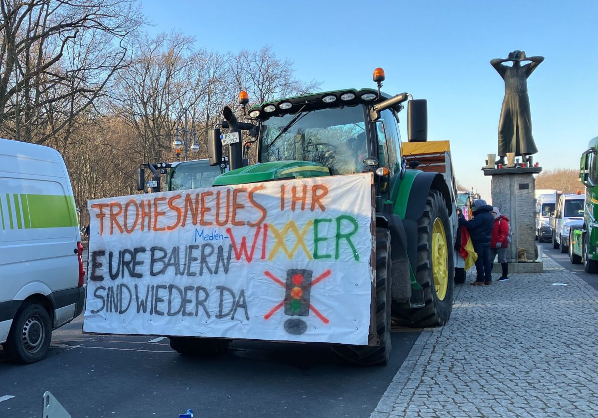 Bauern-Proteste in Berlin