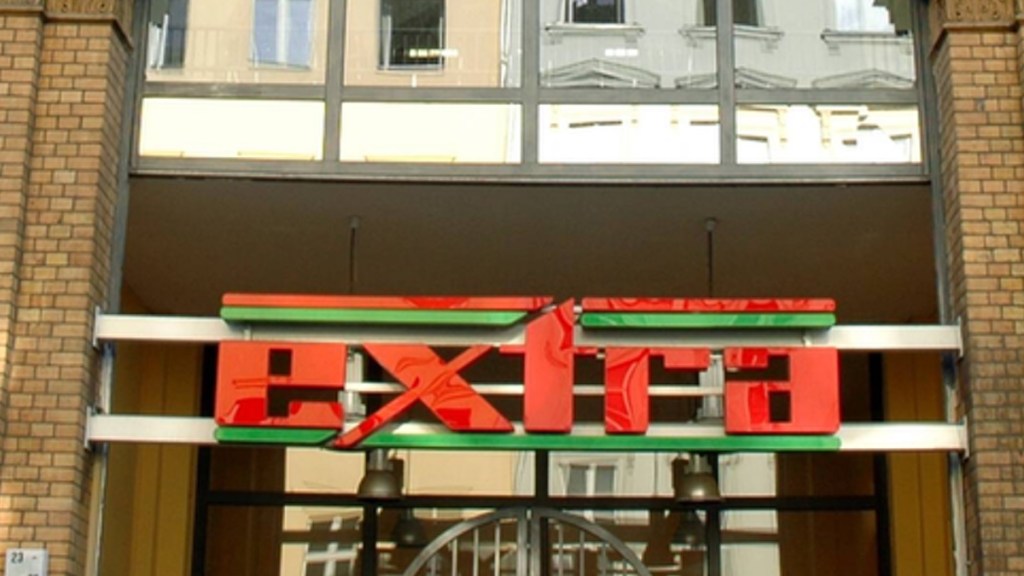 Das Logo von extra.