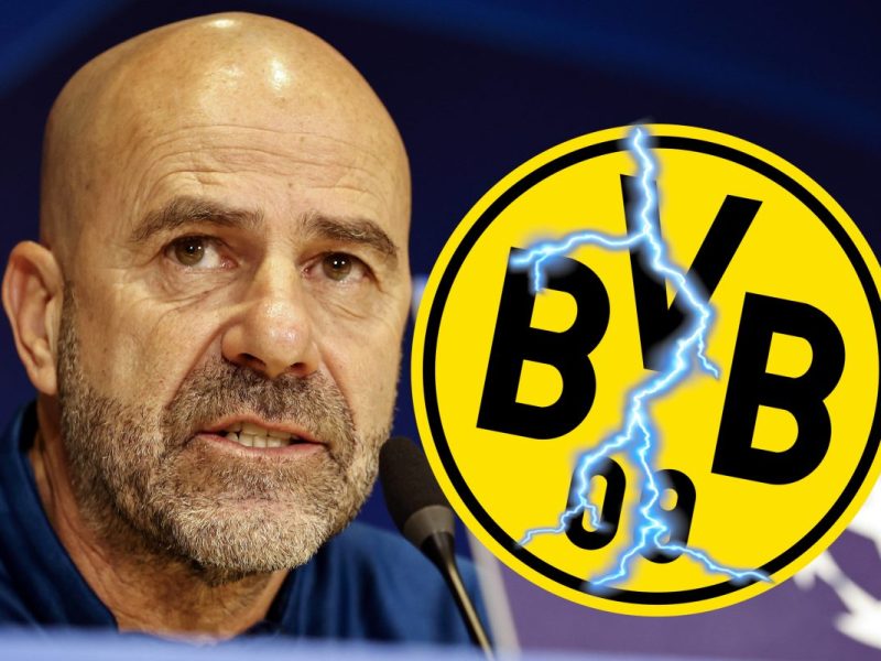 Peter Bosz äußert sich zum Duell gegen Borussia Dortmund.