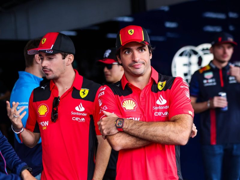 Formel 1 Sainz Leclerc