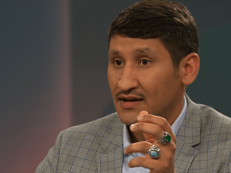 Der Afghane Arif Abdullah Haidary bei 
