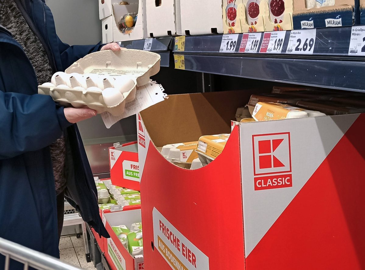 Bei den Eiern fürs Osternest von Kaufland, Penny und Co. müssen einige Dinge beachtet werden.