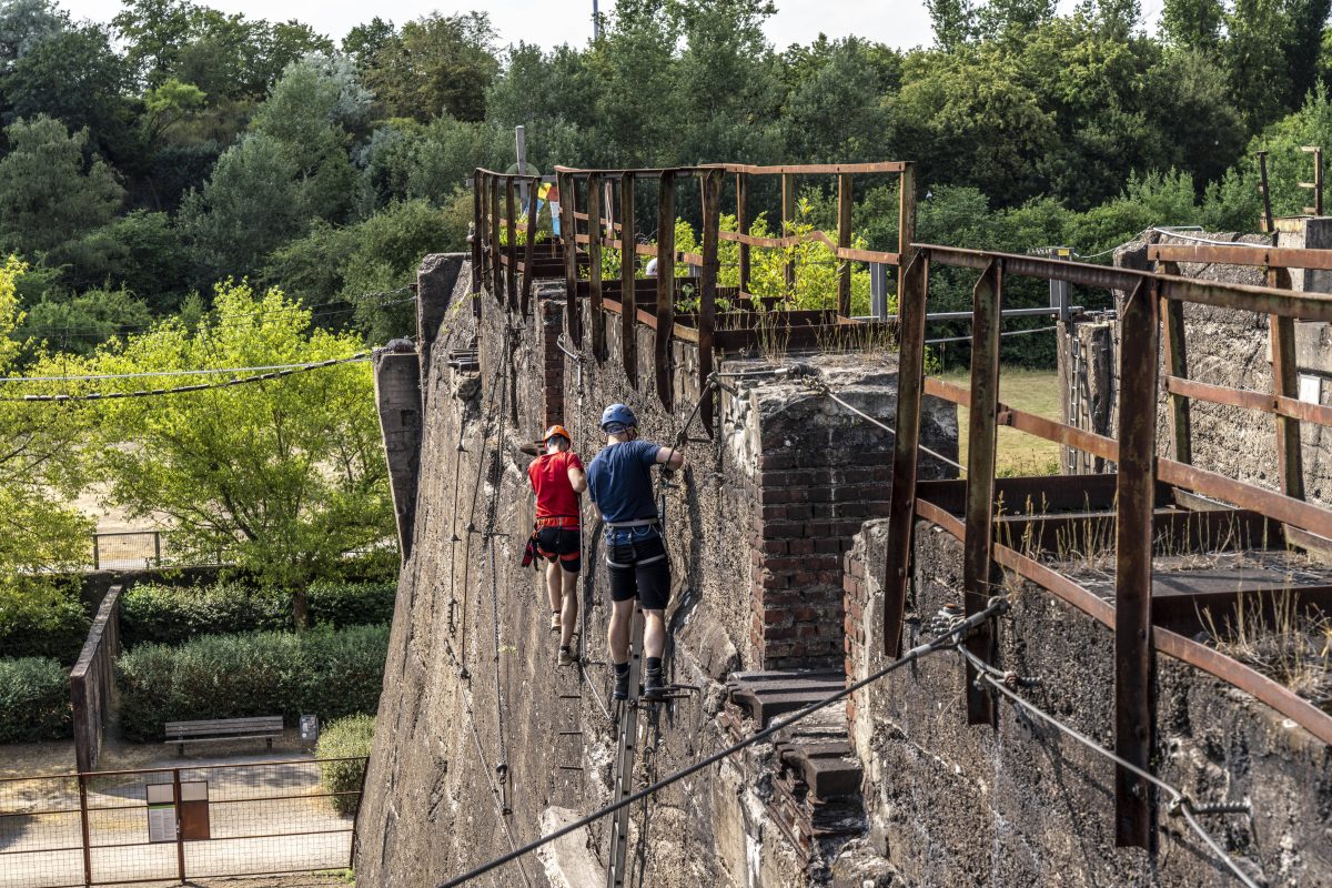 Duisburg: Im Kletterpark wurde ein überraschender Fund gemacht.